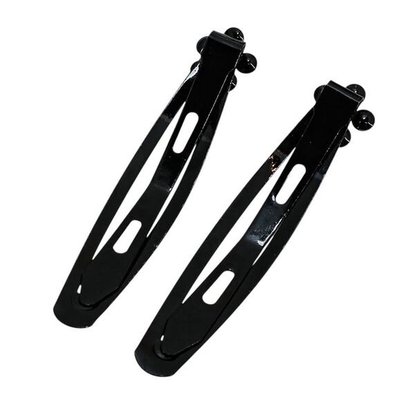 3pc Y2K Pink Rhinestone Hair Clip Set Vintage Style Princess Sparkle - Picture 8 of 8